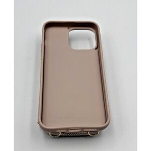 iPhone 13 / 14 Wallet Case‎ with Zipper Pouch – Pink Beige, Card Holder